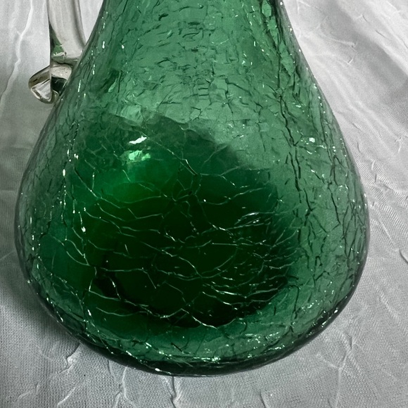 Green Vintage Decanter - Picture 3 of 4
